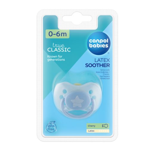 Canpol babies Latex cumi, 0-6hó, PASTELOVE