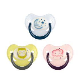   Canpol babies Szilikon anatómiai cumi, 6-18hó, NIGHT DREAMS, 1db