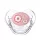 Canpol Babies Szilikon anatómiai cumi, 18hó+, NEWBORN BABY, pink