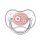 Canpol babies Szilikon szimmetrikus cumi, 0-6hó, NEWBORN BABY - pink
