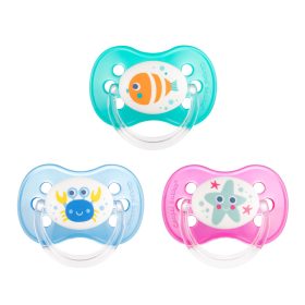   Canpol babies Latex cseresznye alakú cumi, 6-18hó, LOVE&SEA