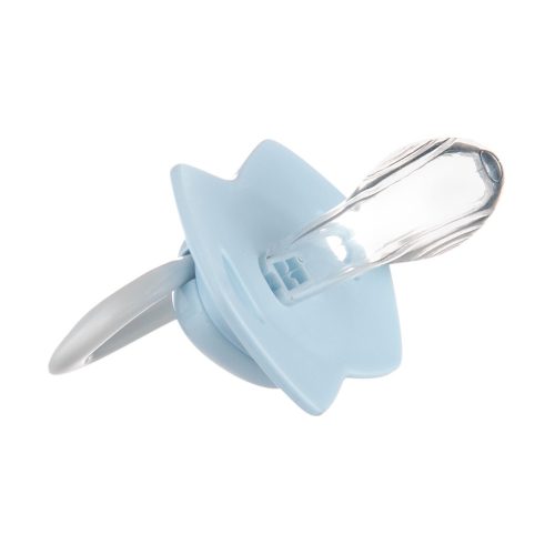 Canpol babies Szilikon szimmetrikus cumi, Light touch, BONJOUR PARIS, 18hó+, 2db - kék