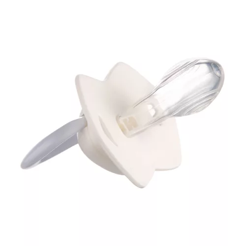 Canpol babies Szilikon szimmetrikus cumi, Light touch, 0-6hó, 2db, ROYAL BABY - kék
