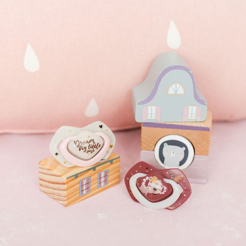 Canpol babies Sötétben világító, szimmetrikus szilikoncumi-készlet, Light touch, 6-18hó, SLEEPY KOALA, 2 db