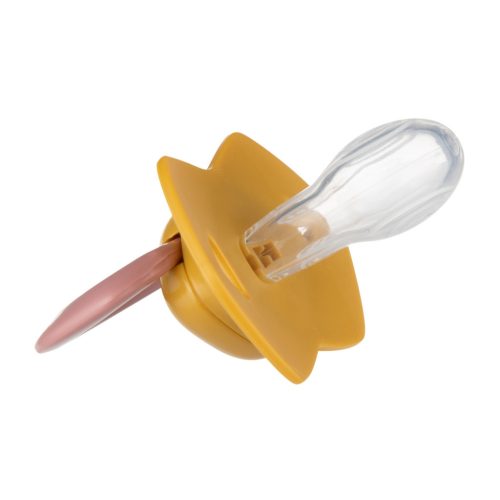Canpol babies Szilikon szimmetrikus cumi, Light touch,  0-6hó, 2db, GOLD - rózsaszín