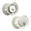 LOVI Világító Dinamikus nyugtató cumi BUDDY BEAR 0-6hó 2db