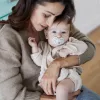 LOVI Világító Dinamikus nyugtató cumi BUDDY BEAR 0-6hó 2db