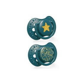 LOVI Dinamikus nyugtatócumi Stardust 0-3hó 2db - zöld