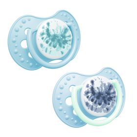 Lovi Szilikon dinamikus cumi TIE DYE 3-6hó 2db - fiú