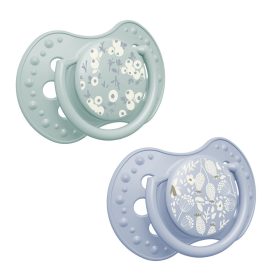 LOVI Szilikon dinamikus cumi BLOSSOM 18hó+ 2 db - fiú