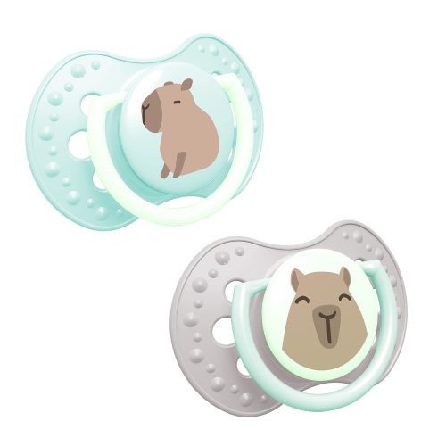 LOVI Szilikon dinamikus cumi CAPICHILL 0-6hó 2db fiú