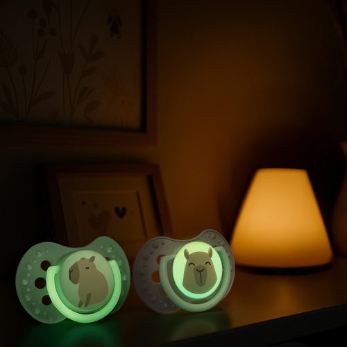 LOVI Szilikon dinamikus cumi CAPICHILL 6-18hó 2db fiú