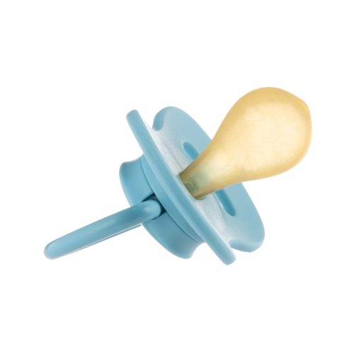 Canpol babies Kaucsuk cseresznye alakú cumi, NUDE, 6-18hó, 1db - kék