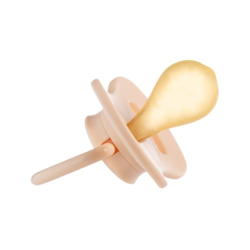 Canpol babies Kaucsuk cseresznye alakú cumi, NUDE, 6-18hó, 1db - krém