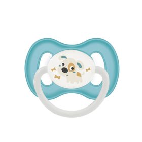  Canpol babies Szilikon szimmetrikus cumi, 18hó+, BUNNY&COMPANY - türkiz