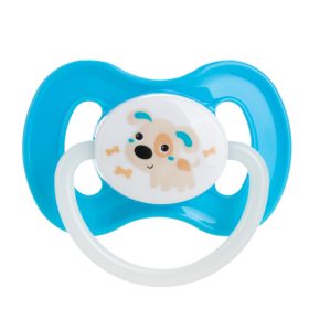   Canpol babies Kaucsuk, cseresznye alakú cumi, 6-18 hó, 1db, BUNNY&COMPANY - kék