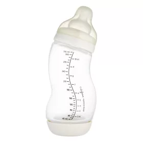   Canpol babies S-alakú, széles nyakú, anti-kólikás cumisüveg, 310 ml