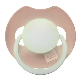   LOVI Világító dinamikus szilikon cumi PRIME 0-6hó 1db - Blush