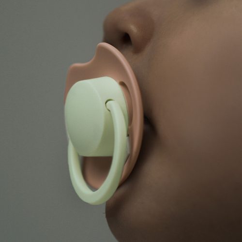 LOVI Világító dinamikus szilikon cumi PRIME 0-6hó 1db - Blush