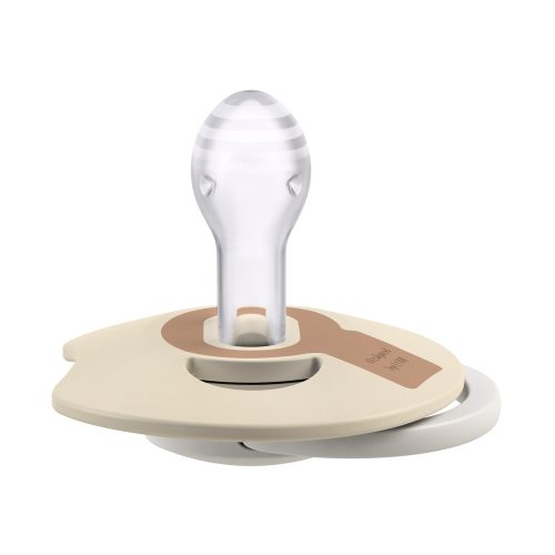 LOVI Világító dinamikus szilikon cumi PRIME 18hó+ 2db - Ivory/Blush