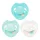 LOVI PRIME Tutti Frutti szilikon dinamikus cumi 18hó+ 3db Aqua Green
