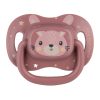 Canpol babies Szilikon szimmetrikus cumi, 18hó+, 1db, CUTE ANIMALS - pink