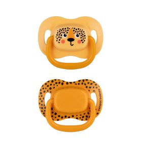   Canpol babies Szilikon szimmetrikus cumiszett, BabiesBoo, 0-6hó, 2db, narancs