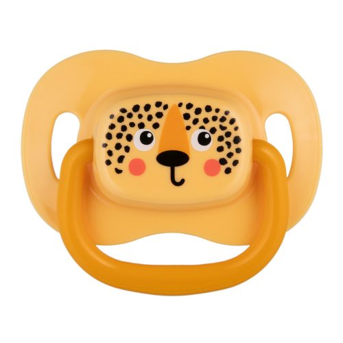 Canpol babies Szilikon szimmetrikus cumiszett, BabiesBoo, 18hó+, 2db, narancs