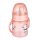 Canpol babies Szilikon ivócsőrős tanulópohár, 120 ml, EXOTIC ANIMALS - pink