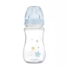 Canpol babies Anti-kólikás cumisüveg, EasyStart, NEWBORN BABY, 240 ml - kék