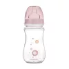 Canpol babies Anti-kólikás cumisüveg, EasyStart, NEWBORN BABY, 240 ml - pink