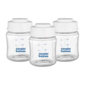 Canpol babies Anyatejtároló palackkészlet, 3x120ml