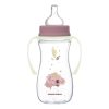 Canpol babies Anti-kólikás cumisüveg, világító fogantyúval, EasyStart, SLEEPY KOALA, 300 ml - pink