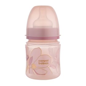   Canpol babies Anti-kólikás cumisüveg, EasyStart, GOLD, 120 ml - pink