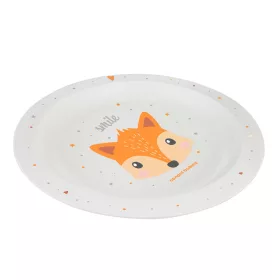 Canpol babies Műanyag tányér, CUTE ANIMALS, róka