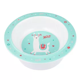   Canpol babies Melamine tál tapadókoronggal, 270ml, EXOTIC ANIMALS - türkiz