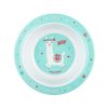 Canpol babies Melamine tál tapadókoronggal, 270ml, EXOTIC ANIMALS - türkiz
