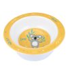 Canpol babies Melamine tál tapadókoronggal, 270ml, EXOTIC ANIMALS - sárga