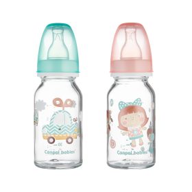 Canpol babies Keskeny cumisüveg, 120 ml, TOYS