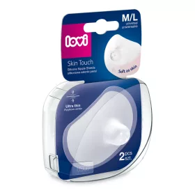 LOVI Szilikonos mellbimbóvédő 2 db - M/L 