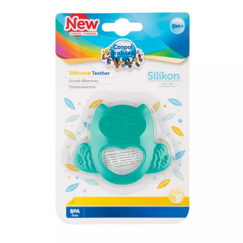 Canpol babies Szilikon rágóka - BAGOLY