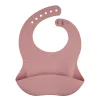 Canpol babies Szilikon előke zsebbel, DOTS - pink