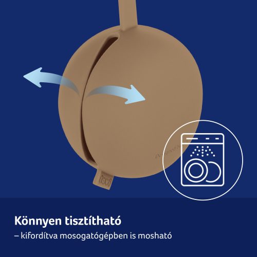 Lovi Szilikon cumitartó - Granola