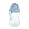 Canpol babies Sport itatópohár szívószállal, 370ml, kék