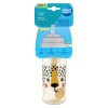 Canpol babies Cseppmentes sport itatópohár súlyozott szívószállal BabiesBoo 350ml gepard