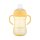 Canpol babies Itatópohár szilikonos ivócsőrrel, FirstCup, 250 ml, sárga