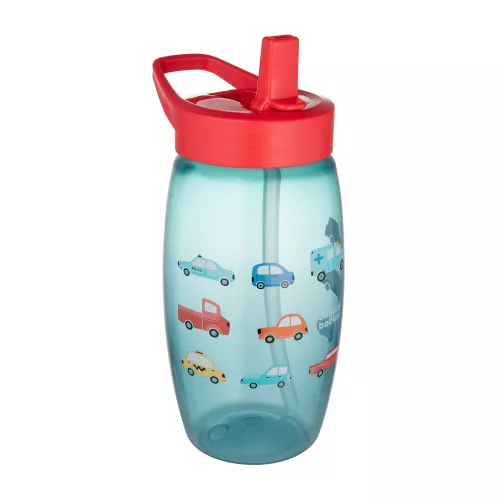 Canpol babies Sport billenő ivócsőrös kulacs, Cars, 400 ml