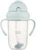Canpol babies Súlyozott szívószálas itatópohár, 270ml, menta