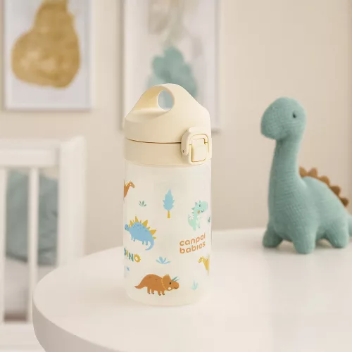 Canpol babies JUNIOR gyermek kulacs 400 ml rózsaszín