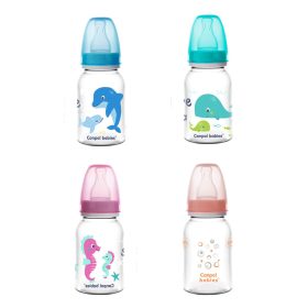 Canpol babies Keskeny nyakú cumisüveg, 120 ml, LOVE&SEA